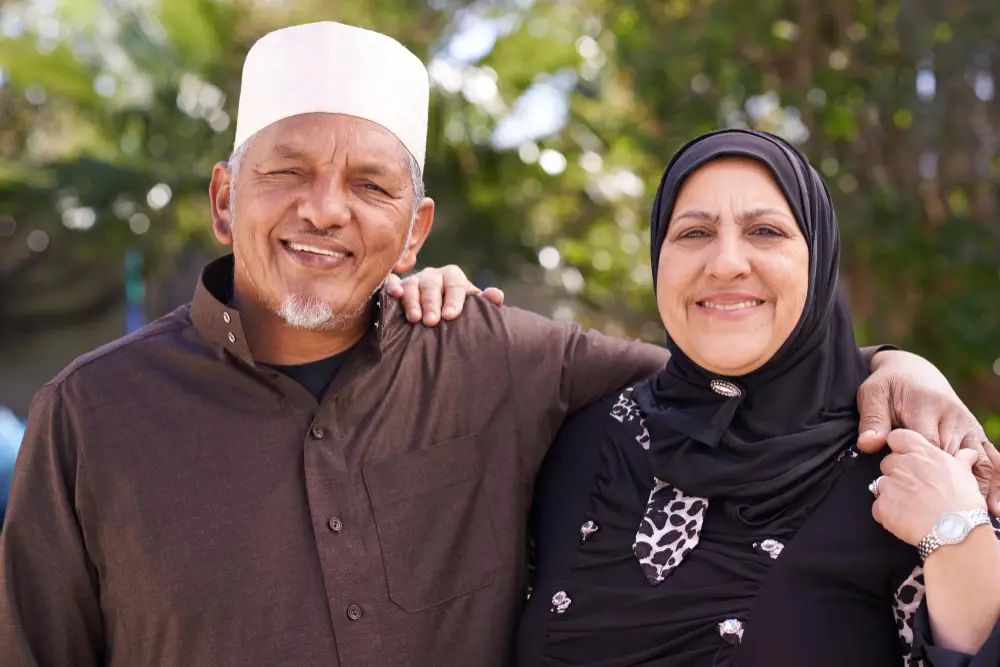 picture of elderly couple